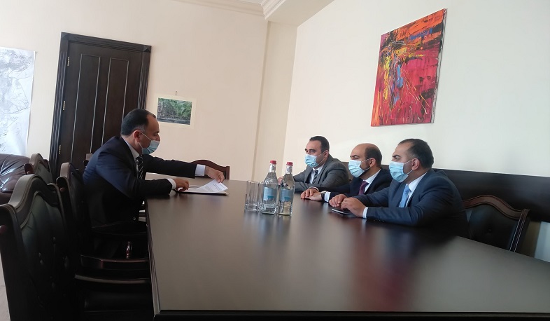 Նարեկ Բաբայանը ընդունել է ԱՀ կադաստրի և պետական գույքի կառավարման կոմիտեի նախագահին