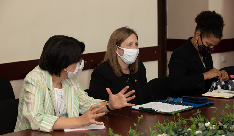 Լոռու փոխմարզպետն ընդունել է ԱՄՆ դեսպան Լին Թրեյսիին