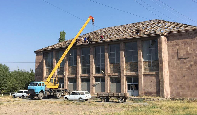 Ջրառատ համայնքում մեկնարկել են երկու սուբվենցիոն ծրագրերից մեկով նախատեսված աշխատանքները. Արմավիրի մարզպետարան