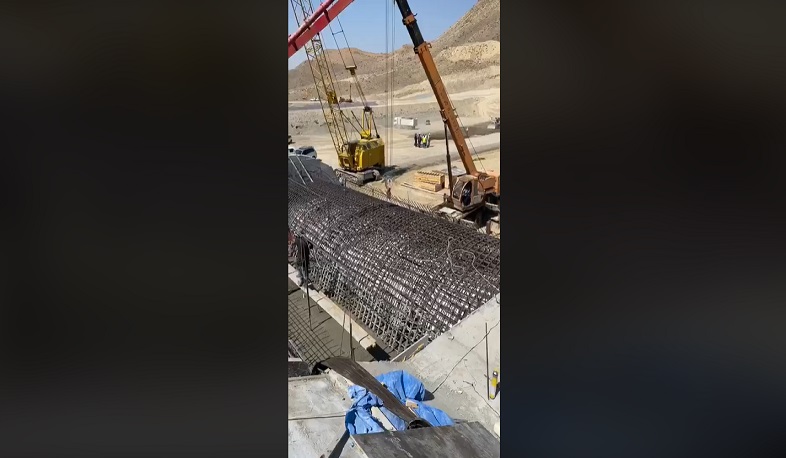 Վեդու ջրամբարի իրիգացիոն թունելի բետոնացման աշխատանքներն ավարտվում են. Պապիկյանը տեսանյութ է հրապարակել