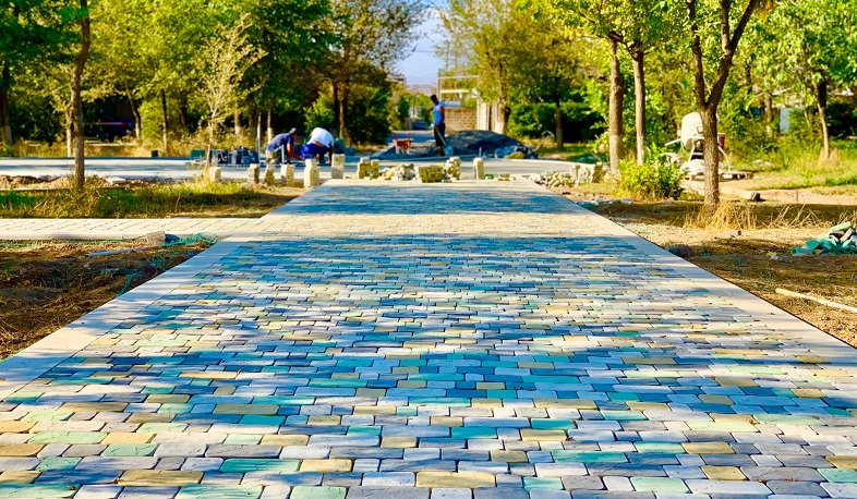 Բարեկարգման աշխատանքներ Արմավիրի կենտրոնական հրապարակին հարակից զբոսայգում