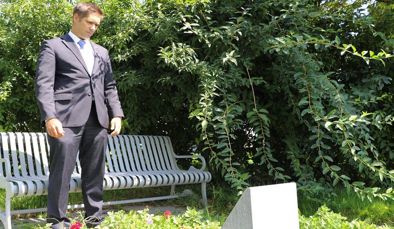 Քրիստոֆեր Սմիթը հարգել է 2001-ի սեպտեմբերի 11-ի ահաբեկչության զոհերի հիշատակը