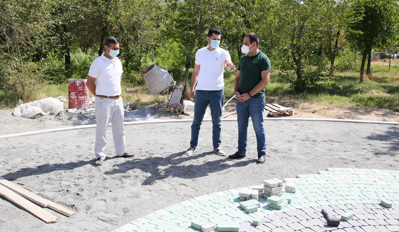 Մարզկենտրոն Արմավիրում շինարարական եռուզեռ է