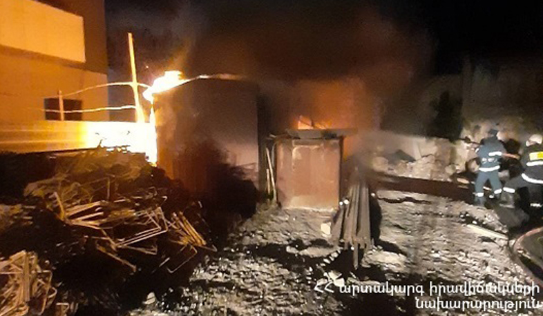 Հրդեհ` Պարույր Սևակի փողոցում