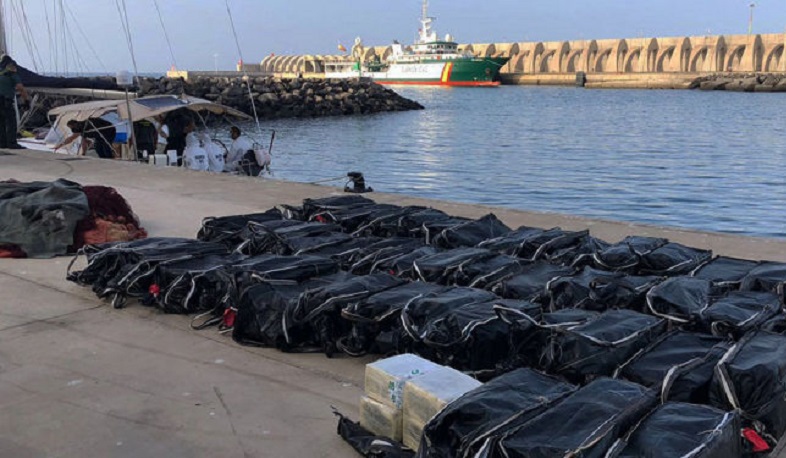 Իսպանիայում առգրավվել է կոկաինով գերբեռնված նավ