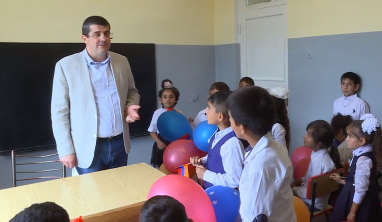 Դպրոցի վերաբացումը հաճելի նվեր է ինչպես աշակերտների, այնպես էլ ուսուցիչների համար. ԱՀ նախագահ