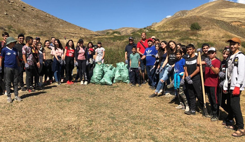 Ականջալուր լինելով հնչեցրածս կոչին` մաքրման աշխատանքներ են իրականացվել Թռչկանի ջրվեժի հարակից ամբողջ տարածքում. Ռ. Պետրոսյան