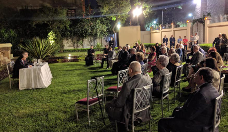 ‪ԱԳ նախարարի պաշտոնական այցը Եգիպտոս մեկնարկել է հայ համայնքի առաջնորդների և անդամների հետ հանդիպմամբ