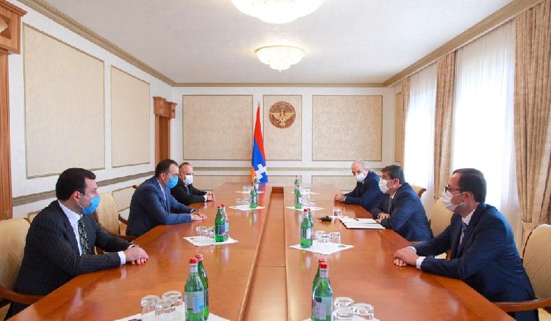 Արցախի նախագահն ընդունել է ՀՀ առողջապահության նախարարին