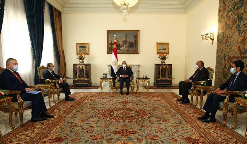 ՀՀ ԱԳ նախարարը և Եգիպտոսի նախագահը քննարկել են տարածաշրջանային, միջազգային խաղաղության և անվտանգության հարցերի լայն շրջանակ