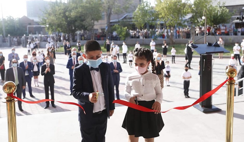 Ամբողջովին նորոգված հերթական դպրոցը ունենք Երևանում. Հայկ Մարության