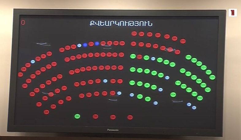 ԱԺ-ն մերժեց ԿԳՄՍ նախարարի պաշտոնանկության հարցը բարձրացնելու առաջարկը