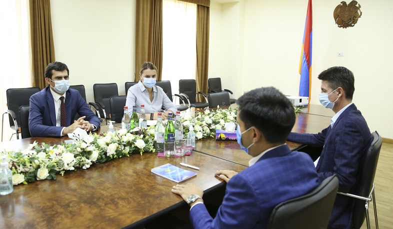 Հակոբ Արշակյանը հանդիպել է ԱՏՁՄ միության նորանշանակ տնօրենի հետ