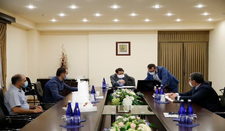 Քննարկվել է Սարյան փողոցում գտնվող կենտրոնական փոստատան վերակառուցման նախագիծը