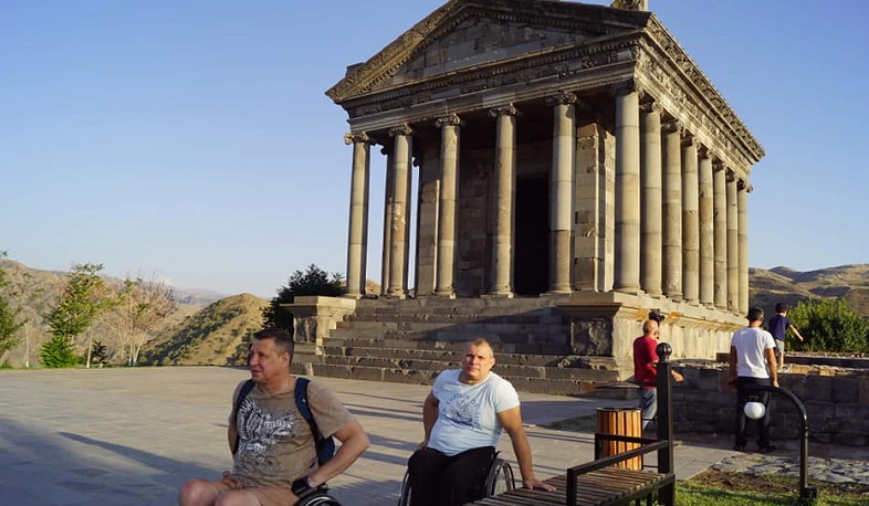 Բելառուս մարզիկներն այցելել են «Գառնի» պատմամշակութային արգելոց-թանգարան