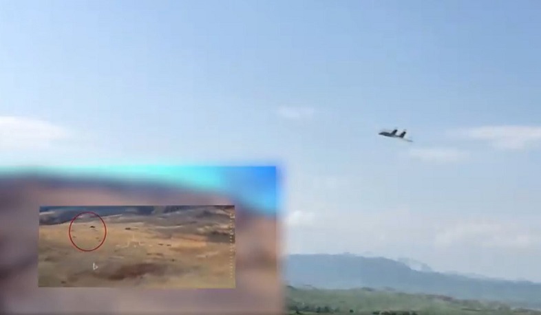Armenian strike drone in action. Hakob Arshakyan posted a video