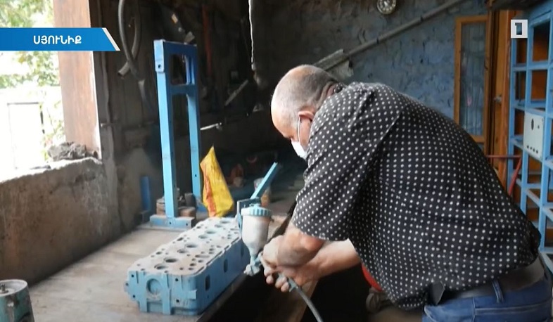 Խնածախցի Բորիկ Սարգսյանի ստեղծած սարքավորումերը թեթևացնում են առօրյա աշխատանքը