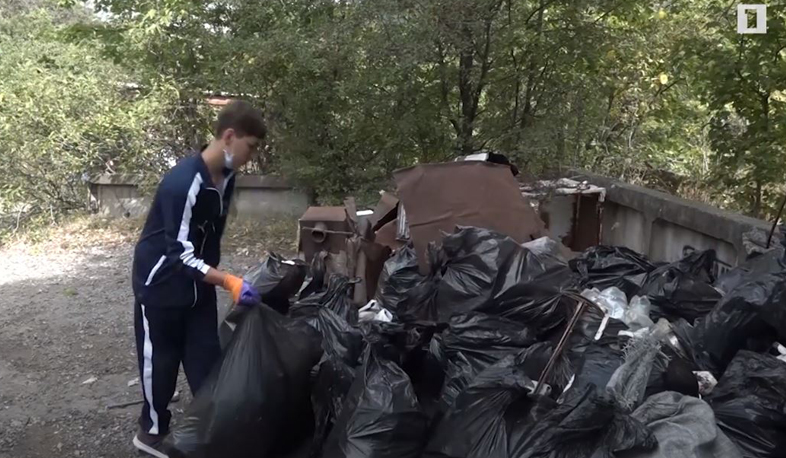 «Հայաստանն առանց պլաստիկ թափոնի» ծրագրի մասնակիցները մաքրել են Վանաձոր գետի ափամերձ հանգստի գոտին