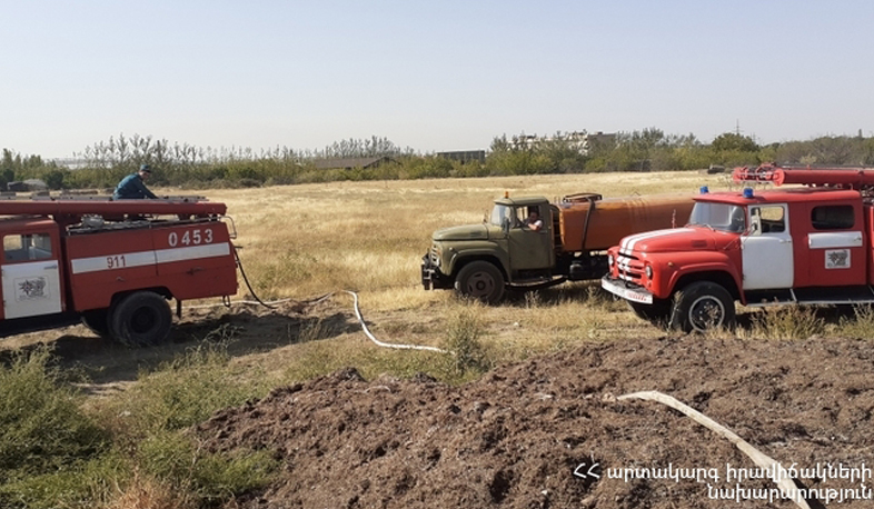 Հրդեհ` Աբովյան քաղաքում․ տեղում իրականացվում է հերթապահություն