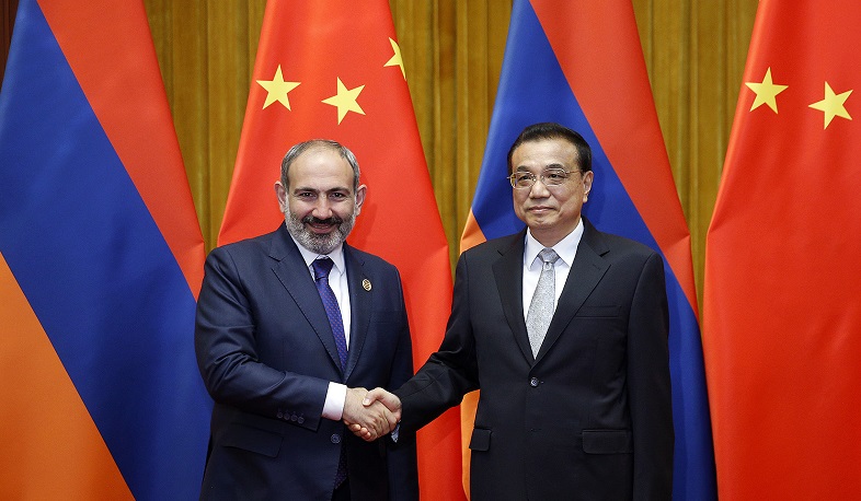 “Bilateral cooperation is developing harmoniously” - PRC State Council Premier Li Keqiang congratulates Nikol Pashinyan