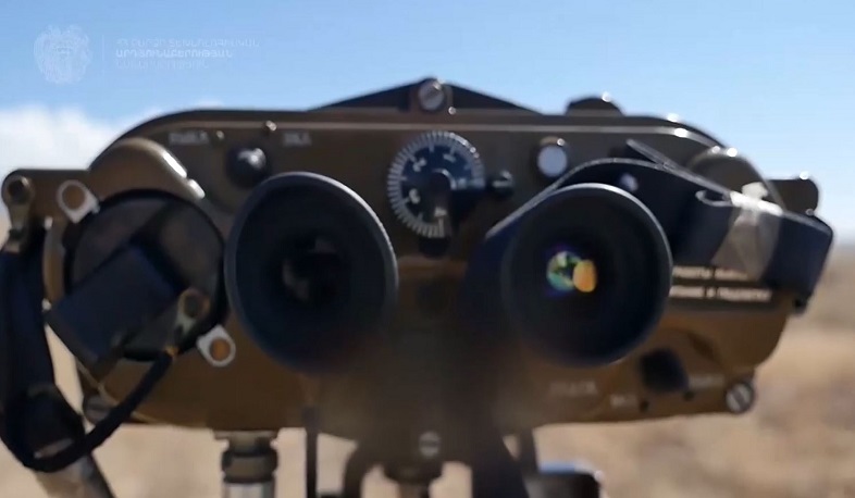 The Minister posted a video on Armenian-made mine and mortars tests