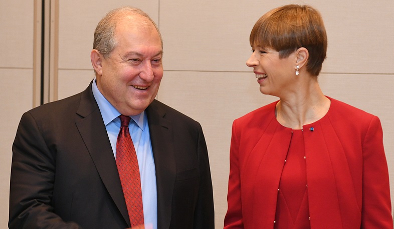 Էստոնիայի նախագահն Անկախության տոնի առթիվ շնորհավորել է Արմեն Սարգսյանին