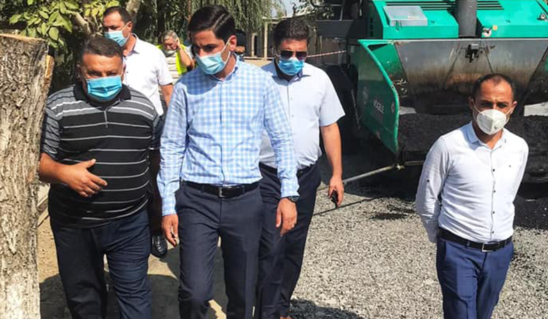 Այգեպատ համայնքում ասֆալտապատվում է Մեսրոպ Մաշտոց փողոցի 395 մետր երկարությամբ ճանապարհահատվածը