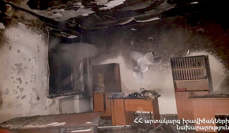 Նալբանդյան գյուղի դպրոցում բռնկված հրդեհը մարվել է