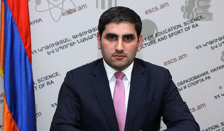 Գրիշա Թամրազյանն ազատվել է ԿԳՄՍ նախարարի տեղակալի պաշտոնից