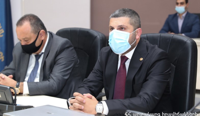 ԱԻ նախարարը ներկայացրել է նորանշանակ տեղակալին