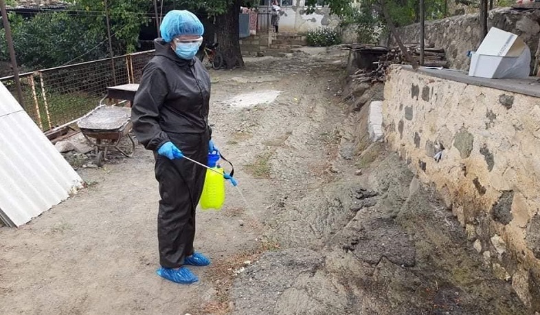 Արցախում շարունակվում են հակահամաճարակաբանական միջոցառումները