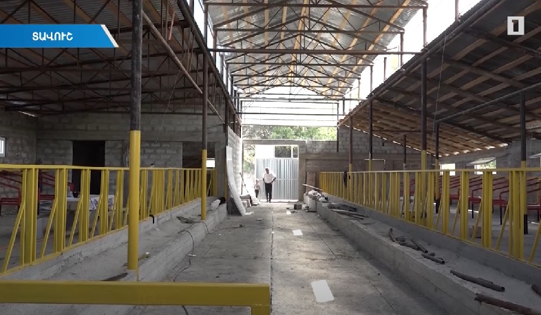 Տավուշի մարզի առաջին և մեծ խելացի անասնագոմը կառուցվել է պետական աջակցությամբ