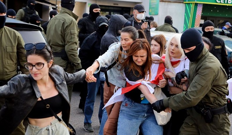 Մինսկում ձերբակալությունները վերսկսվել են