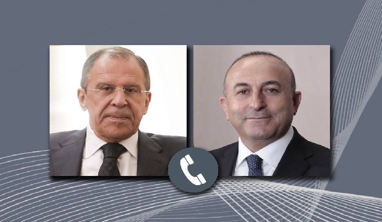 The Foreign Ministers of Russia and Turkey had a telephone conversation