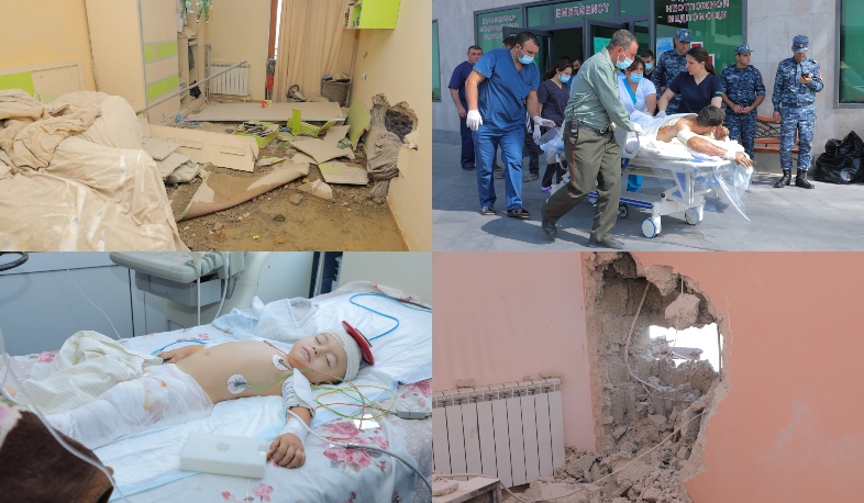 Фотографии из обстрелянного Степанакерта