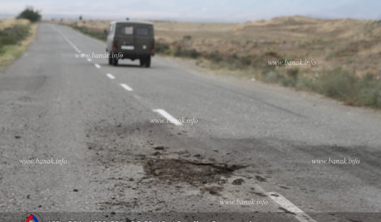 Մարտակերտի ճանապարհը. Արծրուն Հովհաննիսյանը լուսանկար է հրապարակել