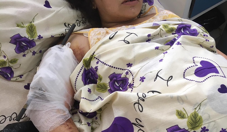 Արցախի ՄԻՊ-ն այցելել է ադրբեջանական ագրեսիայի հետևանքով վիրավորված քաղաքացիական անձանց