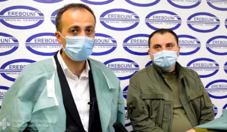 Никто из раненых не остается без медицинской помощи. Арсен Торосян