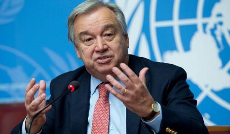 The UN Secretary General called for an end to the fighting in Karabakh