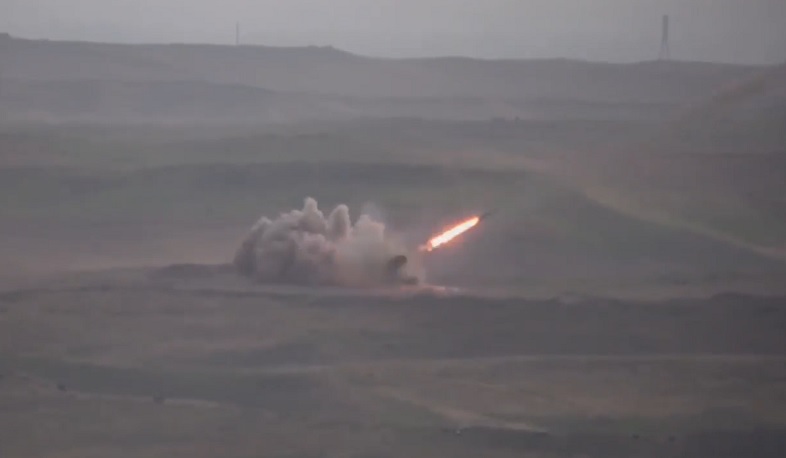 The use of large caliber systems by the enemy changes the logic and scale of military operations. Shushan Stepanyan