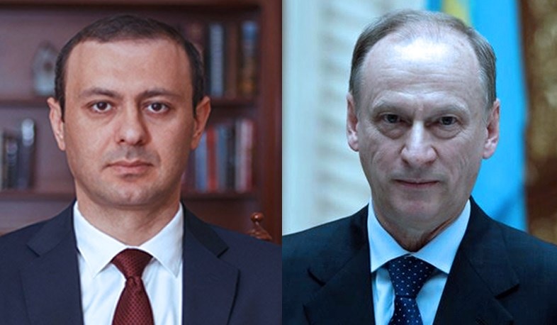 RA Secretary of Security Council Armen Grigoryan had a telephone conversation with his Russian colleague Nikolay Patrushev