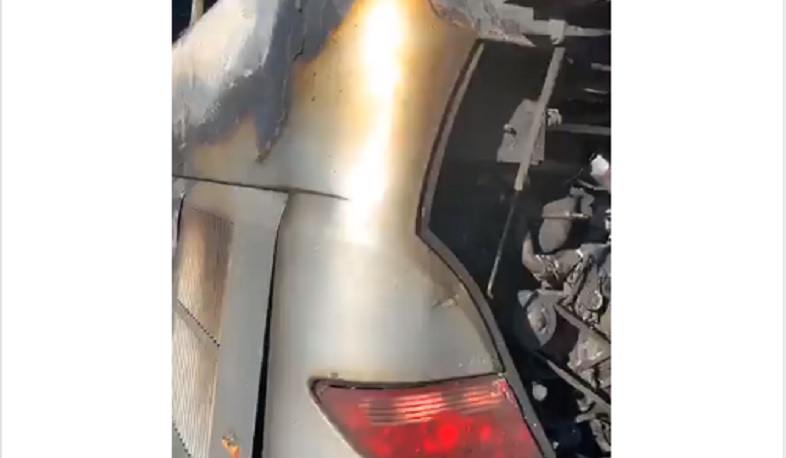 Արծրուն Հովհաննիսյանը խոցված քաղաքացիական ավտոբուսի տեսանյութ է հրապարակել