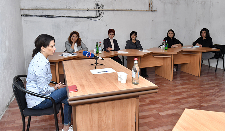 Our son must also go to positions. Anna Hakobyan met with women deputies of Artsakh in Stepanakert