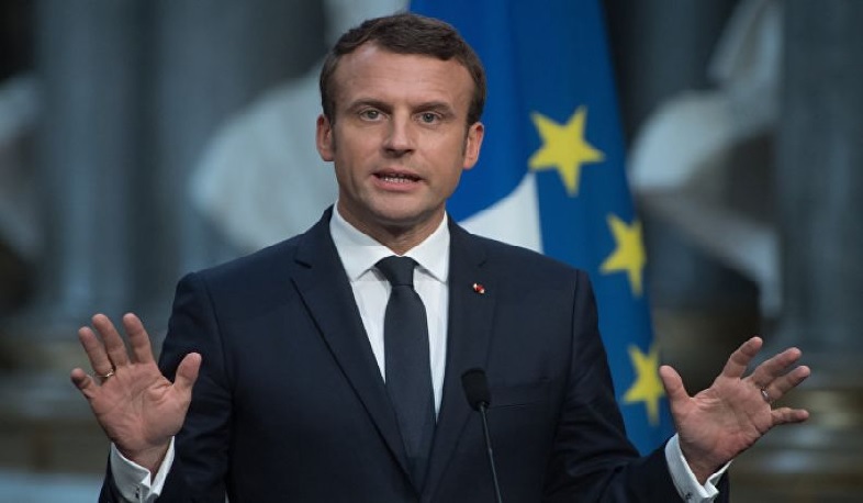 Macron expressed concern over Turkey's bellicose statements on the Nagorno-Karabakh conflict