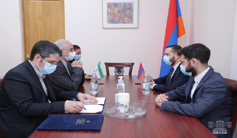 Մխիթար Հայրապետյանը հանդիպել է Հայաստանում ԻԻՀ դեսպանի հետ