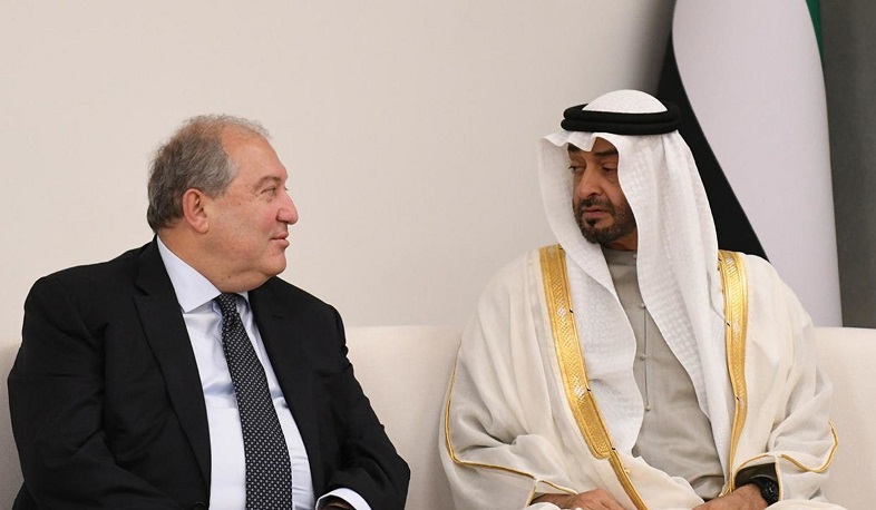 Նախագահն Արցախում Ադրբեջանի սանձազերծած ռազմական գործողությունների առնչությամբ նամակ է հղել Աբու Դաբիի թագաժառանգին