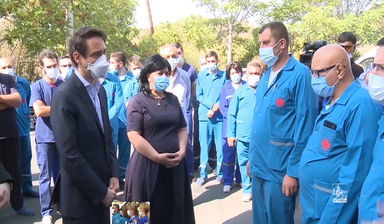 Շտապօգնության ծառայության մեր բուժաշխատողներն իսկական հերոսներ են. Հայկ Մարության