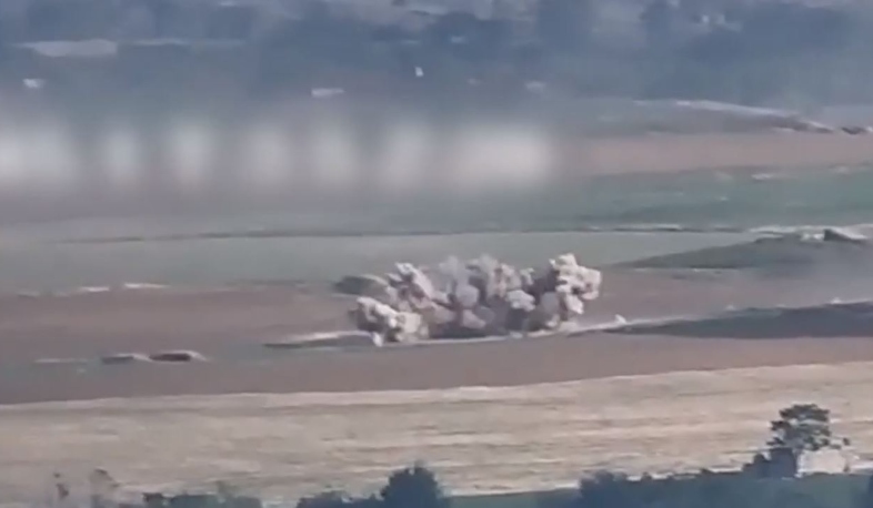 Occupying the Azerbaijani position, Shushan Stepanyan posted a Video