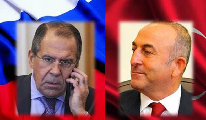 Lavrov and Cavusoglu discussed the situation in Nagorno Karabakh