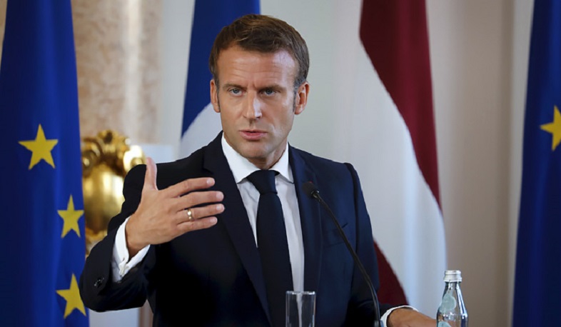 Macron intends to continue exchanging information on situation in Artsakh with US and Russia